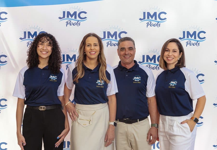 The Liquid Luxe and JMC Pools team