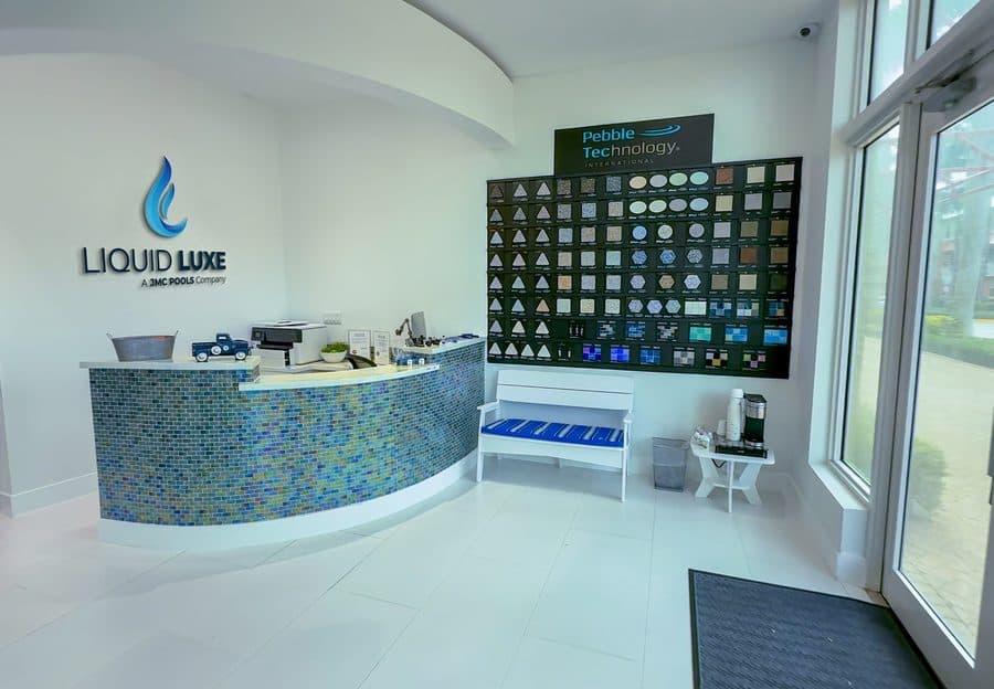 Our Liquid Luxe showroom in Lantana